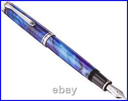 Pelikan Fountain Pen F Fine Point Blue Dune Souveraine M805BlueDunesF