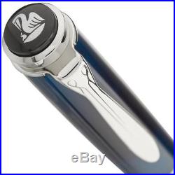 Pelikan M205 Fountain Pen Aquamarine Demonstrator Fine Point Edelstein Ink