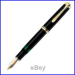 Pelikan Souveran M1000 Fountain Pen Black Extra Fine Point NEW 987370