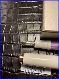 Pelikan Violet M600 Fountain Pen Fine Point
