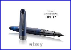 Penlux Masterpiece Delgado Fountain Pen in Firefly 18K Fine Point NEW in Box