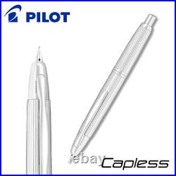 Pilot CAPLESS STRIPE Point Fountain Pen Fine Nib FC-3MS-S-F