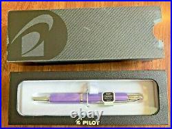 Pilot Capless Decimo Fountain Pen Purple Extra Fine Point 65336 NEW