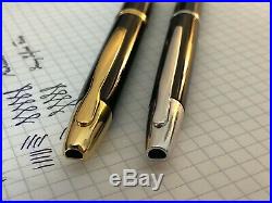 Pilot Capless/Vanishing Point Gold Trim 18k Fine Nib Füller Fountain Pen