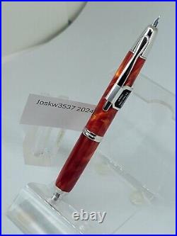 Pilot Capless Vanishing Point Red/orange Swirl Pattern Fountain Pen