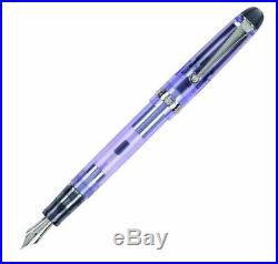 Pilot Custom 74 Fountain Pen Violet with Silver Trim Extra Fine Point P12381