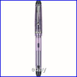 Pilot Custom 74 Fountain Pen in Violet with Silver Trim 14K Gold Fine Point
