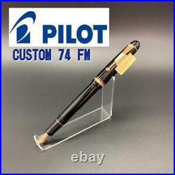 Pilot Fountain Pen Custom 74 Medium Fine Point FM Black FKKN-12SR-BFM