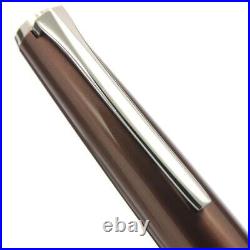 Pilot Fountain Pen Elabo Brown Metal Shaft Soft Fine Point