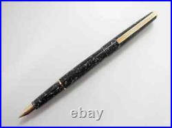 Pilot Fountain Pen Lady Mottled Pattern 18K Fine Point (F) 1970 Used Super Rare