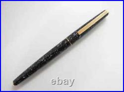 Pilot Fountain Pen Lady Mottled Pattern 18K Fine Point (F) 1970 Used Super Rare