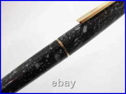 Pilot Fountain Pen Lady Mottled Pattern 18K Fine Point (F) 1970 Used Super Rare