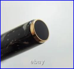 Pilot Fountain Pen Lady Mottled Pattern 18K Fine Point (F) 1970 Used Super Rare