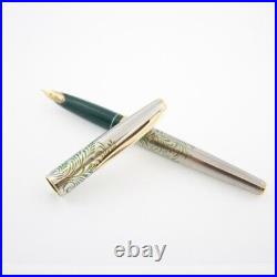 Pilot Lady 18K F Nib Fountain Pen Point Good Condition shipping from Japan