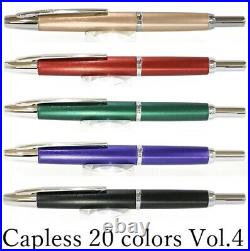 Pilot NAMIKI Capless Decimo Vanishing Point Fountain Pen Limited Colors vol. 4