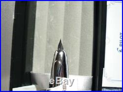 Pilot NAMIKI Capless Fountain Pen Vanishing Point Black Wood 18K New EF / F / M