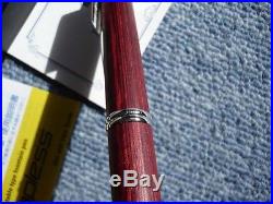 Pilot NAMIKI Capless Fountain Pen Vanishing Point Wood Deep Red 18K EF / F / M