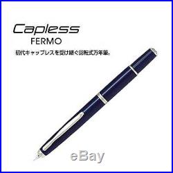 Pilot NAMIKI FERMO F (Fine) Nib Vanishing Point Capless 18kt DL fountain pen