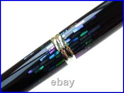 Pilot NAMIKI Vanishing Point Capless RADEN Stripe F nib fountain pen from Japan