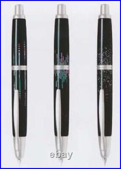 Pilot NAMIKI Vanishing Point Capless RADEN Stripe F nib fountain pen from Japan