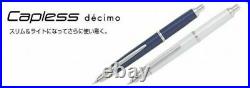 Pilot Namiki CAPLESS DECIMO Fountain Pen Dark Blue Mica Fine Nib FCT-15SR-DL-F