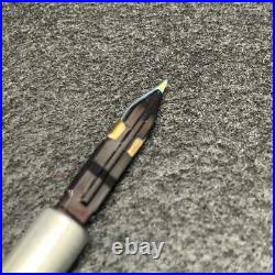 Pilot Namiki Fountain Pen Rare Vintage Vanishing Point Black Stripe Nib 14K Fine