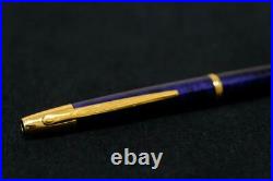 Pilot Namiki Fountain Pen Vanishing Point Decimo Marble Blue Nib 18K Fine Used