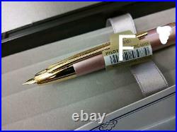 Pilot Namiki Fountain Pen Vanishing Point Decimo Metallic Pink Nib Gold 18K Fine