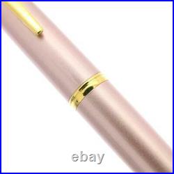 Pilot Namiki Fountain Pen Vanishing Point Decimo Metallic Pink Nib Gold 18K Fine