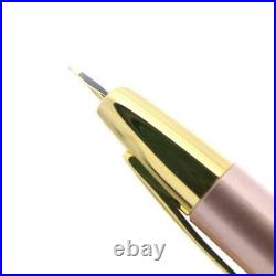 Pilot Namiki Fountain Pen Vanishing Point Decimo Metallicpink Nib 18K Extra-Fine