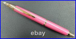 Pilot Namiki Fountain Pen Vanishing Point Decimo Tourmaline Pink Nib 18K Fine