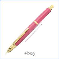 Pilot Namiki Fountain Pen Vanishing Point Decimo Tourmaline Pink Nib 18K Fine