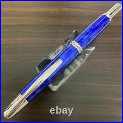 Pilot Namiki Fountain Pen Vanishing Point Sunset Blue Nib 18K Fine Rare Limited