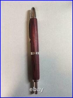 Pilot Namiki Fountain Pen Vanishing Point Wood Birch Nib Gold 18K Extra-Fine
