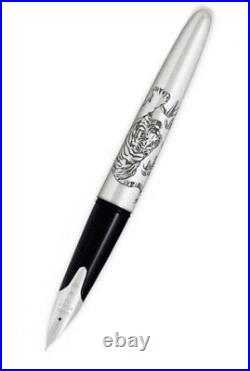 Pilot Namiki Sterling Collection Fountain Pen Tiger -18K Fine Point