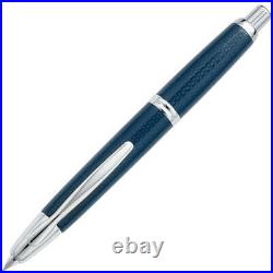 Pilot Namiki Vanishing Point Blue Carbonesque Fine Fountain Pen #60149