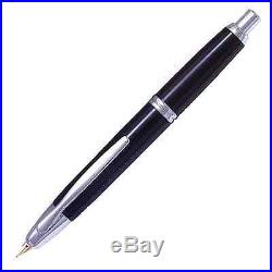 Pilot Namiki Vanishing Point Fountain Pen Fine nib Black with Rhodium Accents