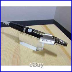 Pilot Namiki Vanishing Point Fountain Pen Fine nib Black with Rhodium Accents