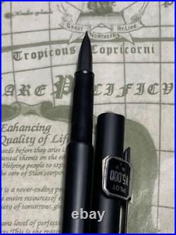 Pilot Quatro Matte Black Quattro Fine Point F Discontinued Fountain Pen