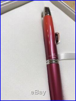 Pilot Vanishing Point 2017 Crimson Sunrise Fountain Pen Extra Fine Nib #204