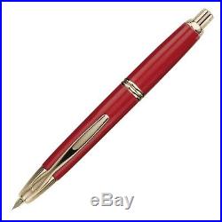Pilot Vanishing Point Collection Fountain Pen Red & Gold Fine Point P60167