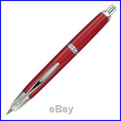 Pilot Vanishing Point Collection Fountain Pen Red & Rhodium Fine Point P60144