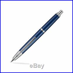 Pilot Vanishing Point Decimo Collection Fountain Pen Navy Extra Fine Point