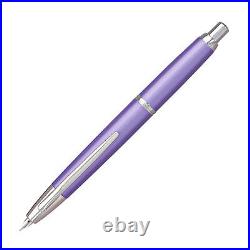 Pilot Vanishing Point Decimo Collection Fountain Pen Purple 18K Fine Point