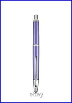 Pilot Vanishing Point Decimo Fountain Pen 18k Purple Extra Fine Point Nib 65336