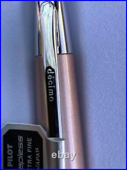 Pilot Vanishing Point Decimo Fountain Pen Champagne Extra Fine Point New In Box