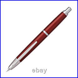 Pilot Vanishing Point Decimo Fountain Pen in Burgundy -18K Gold Extra Fine Point