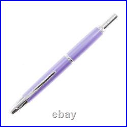 Pilot Vanishing Point Decimo Retractable Fountain Pen, Purple, Fine (65340)