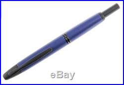 Pilot Vanishing Point Fountain Pen Blue / Black Matte, Extra Fine Nib (Used)
