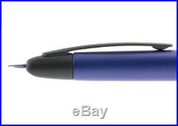 Pilot Vanishing Point Fountain Pen Blue / Black Matte, Extra Fine Nib (Used)